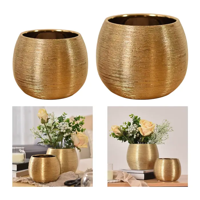 Pots de plantes en céramique modernes