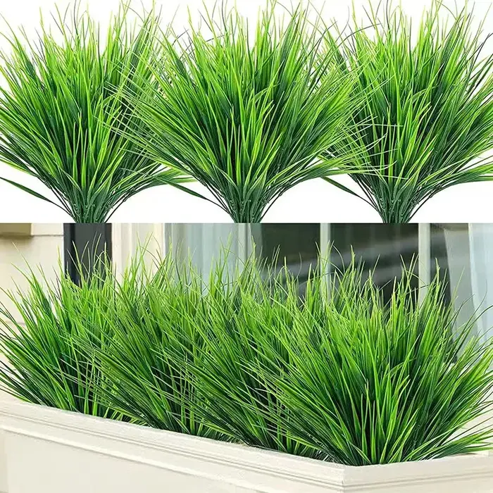 2 pièces 7 fourchettes/paquet plantes artificielles