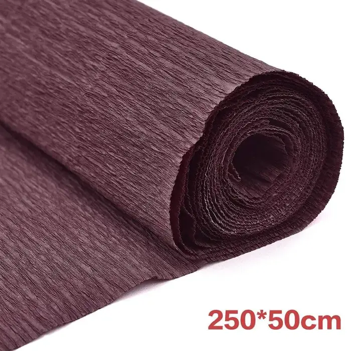 Papier pansement froissé pour emballage de fleurs, scrapbooking, décoration de fête origami, matérie