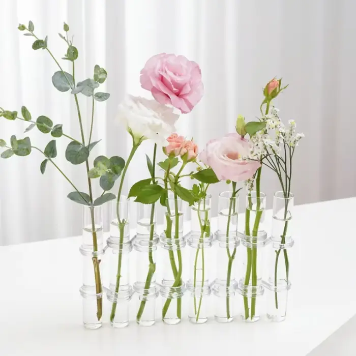 Vase à Fleurs en Verre à Charnière