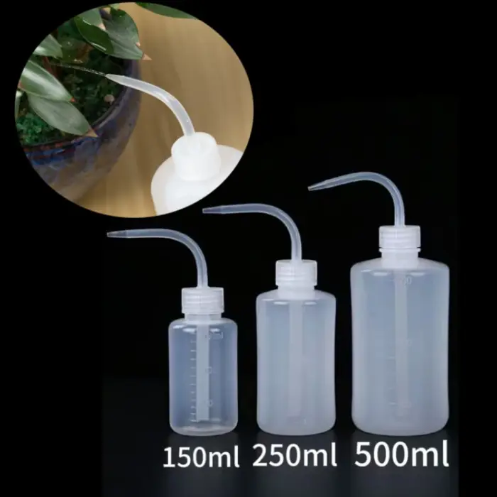 Bouilloire versante à bec d'eau 150/250/500mL, outil pour plantes succulentes, arrosoir de fleurs, bouteilles à presser avec outils de jardinage