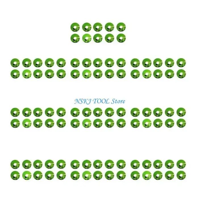 Étiquettes autocollantes pour plantes hydroponiques, 100/120 pièces, L8RC