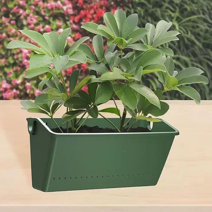 Contenant mural en plastique pour pot de fleur