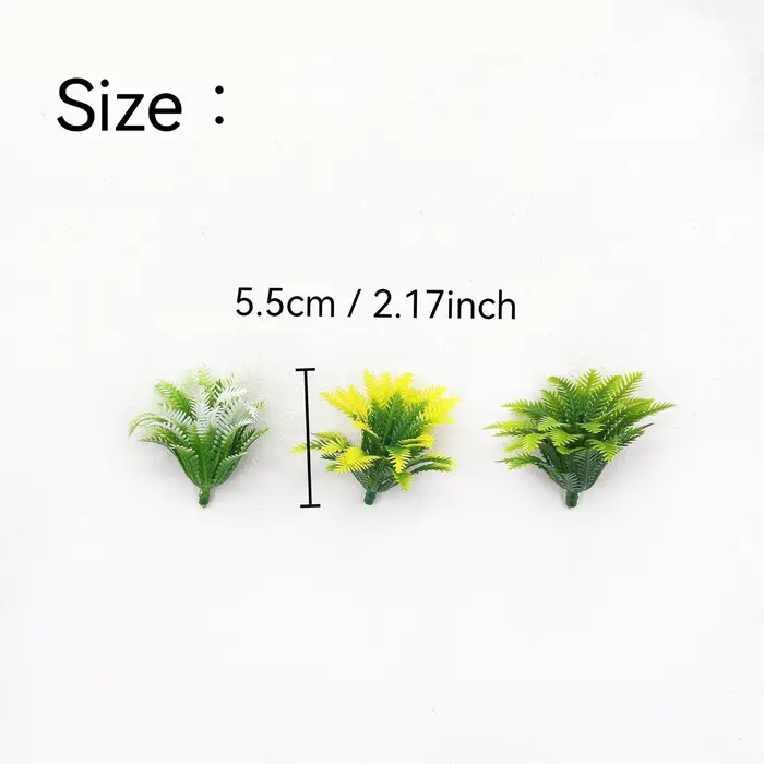 Mini plantes artificielles en forme d'ananas