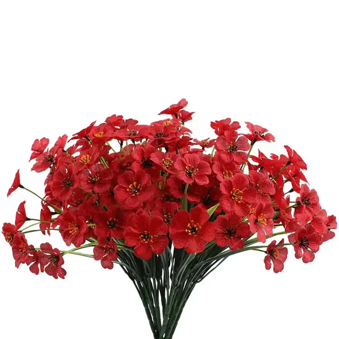 Bouquet de Fausses Fleurs Artificielles pour Décoration d'Extérieur