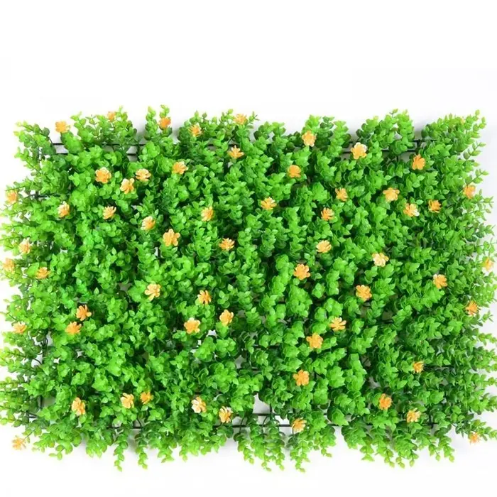 HUATIAN 40*60CM plante artificielle mur pelouse fausse herbe plante verte tenture murale décoration