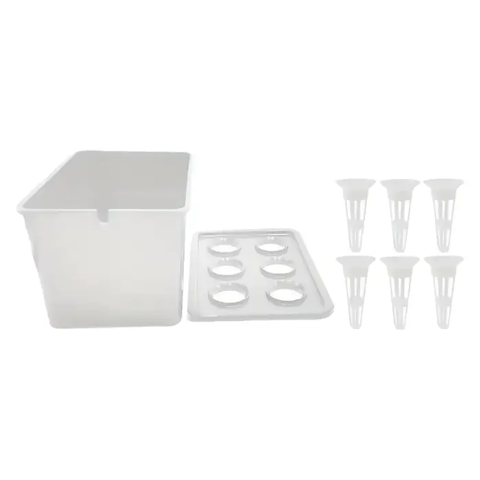 Pots de jardinage pour pépinière, Kit de culture hydroponique d'intérieur, système hydroponique universel, conteneur de plantation, cadeaux