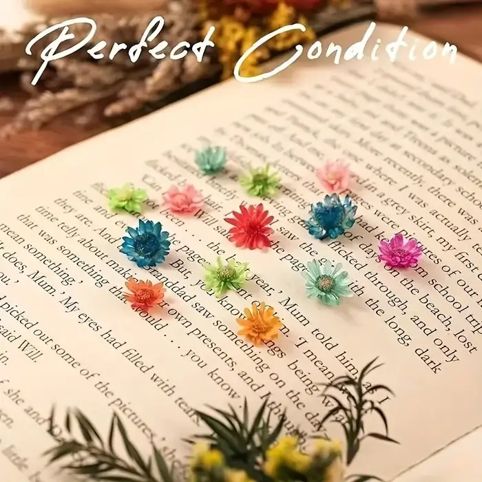 Mélange de fleurs artificielles classiques pour l'artisanat – Véritables