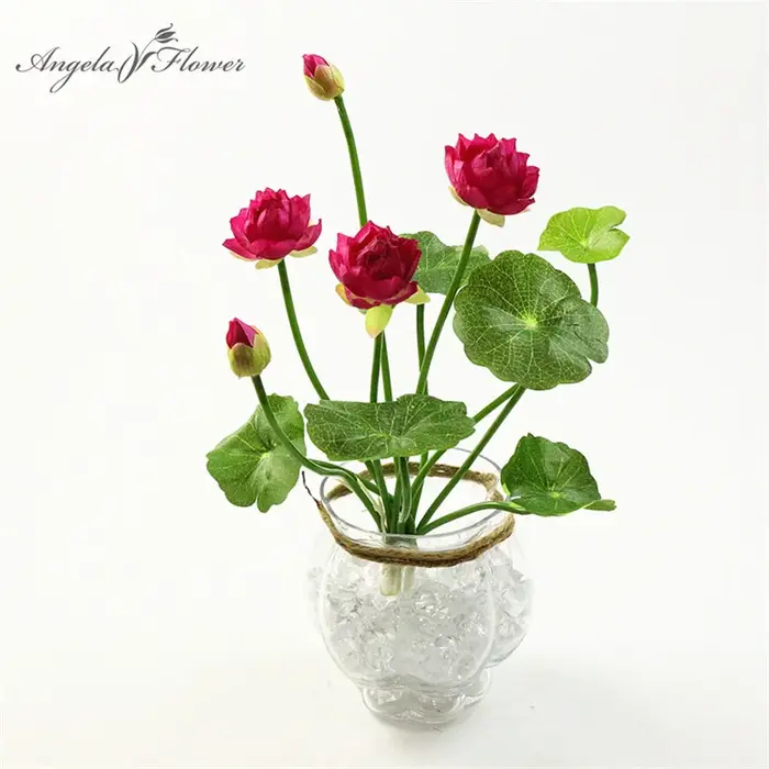 Petite Mini fleur artificielle de Lotus