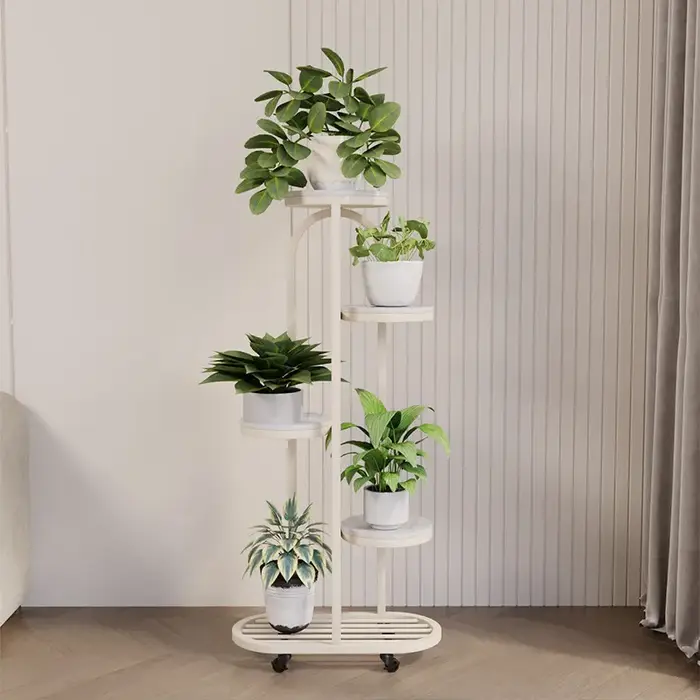 Support de fleurs d'angle pour rangement