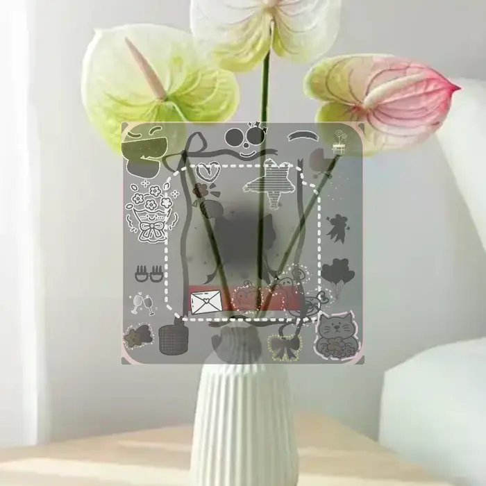 Fleur artificielle pour décoration