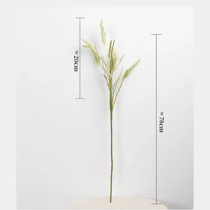 10 pièces de fleurs artificielles en plastique