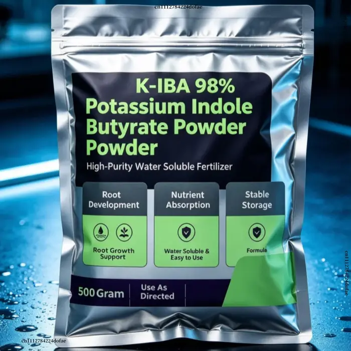K‑IBA 98% Indole Butyrate de potassium, engrais soluble dans l'eau pour la croissance des racines, p