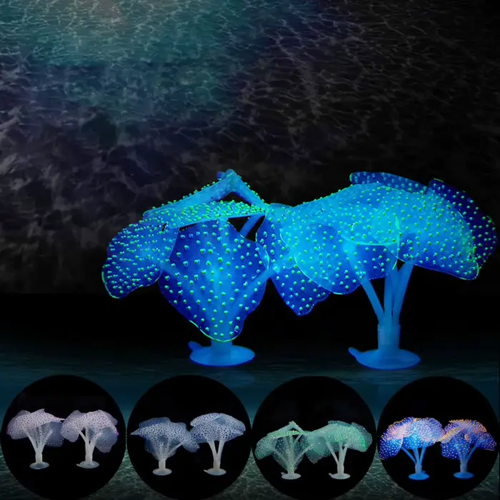 Plante artificielle de simulation d'anémone Shoous