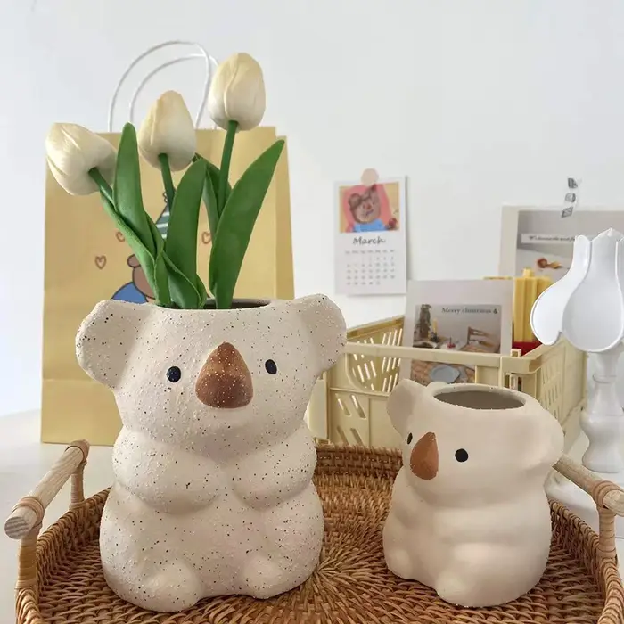 Vase Koala mignon de dessin animé