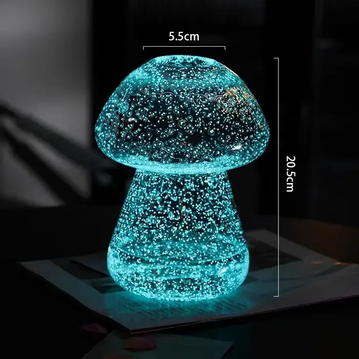 Vase en verre transparent fluorescent lumineux style INS pour arrangements floraux de roses