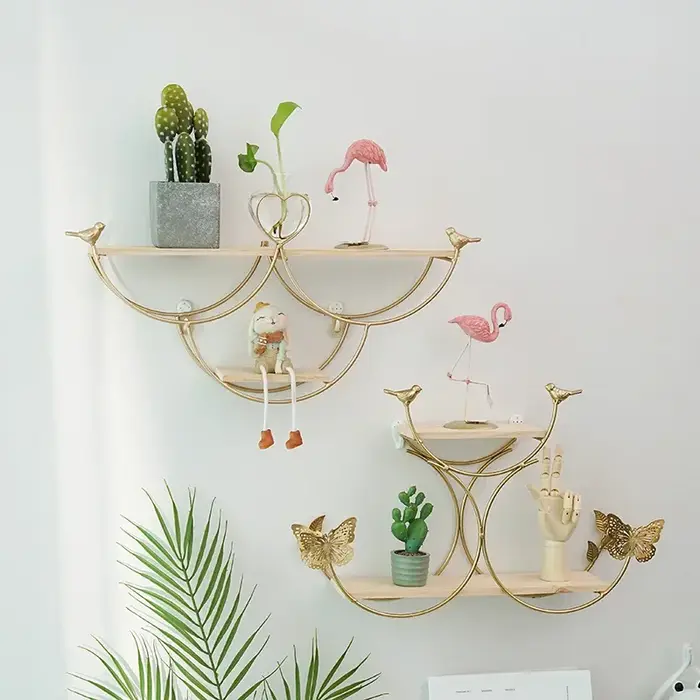 Étagère murale flottante pour plantes en pot