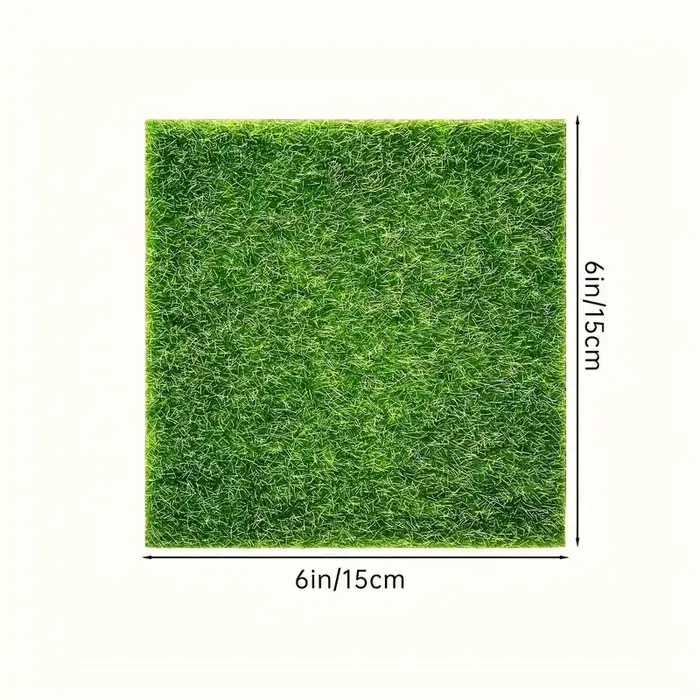 3 pièces d'herbe de jardin féerique