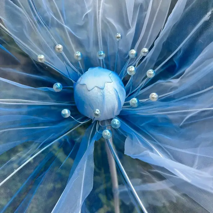 Grands fleurs artificielles en soie