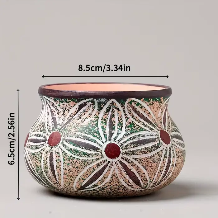 Pots de jardin succulents en céramique, joli jardinière avec Drainage, Pot de fleur, petite plante,