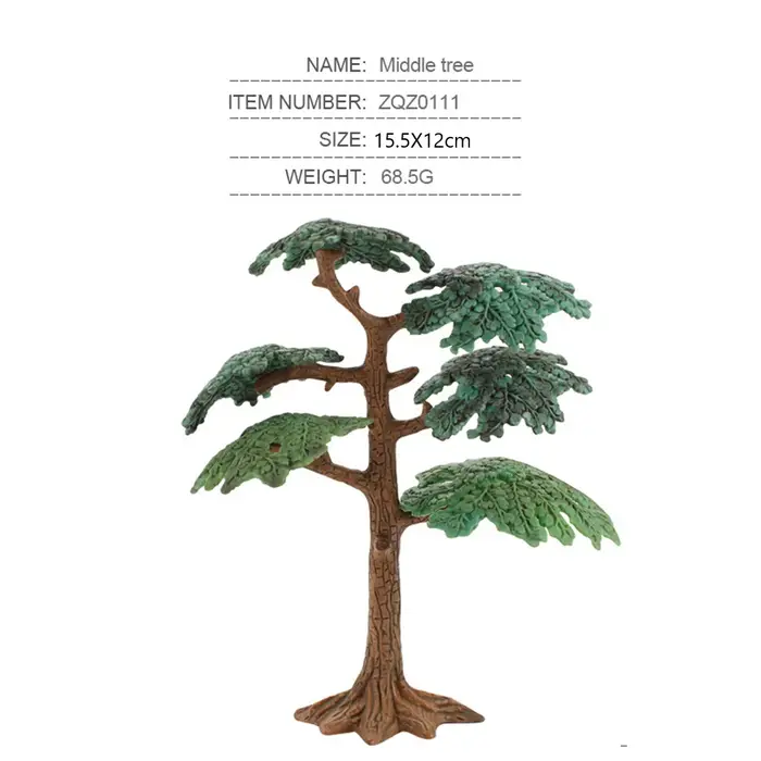 Arbres miniatures pour décoration de paysage