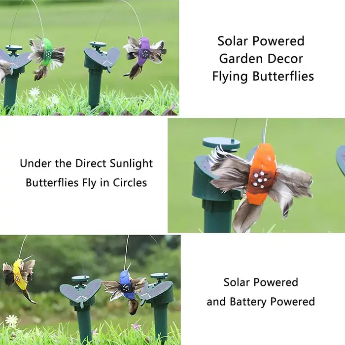 Colibri flottant solaire