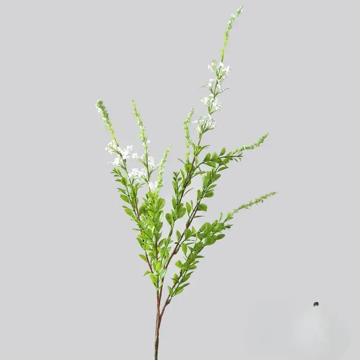 Plante verte artificielle de sauge, 85CM, décoration pastorale pour la maison, Bouquet de plantes de