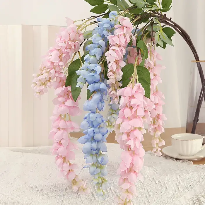 Fleur de haricot artificielle pour mariage