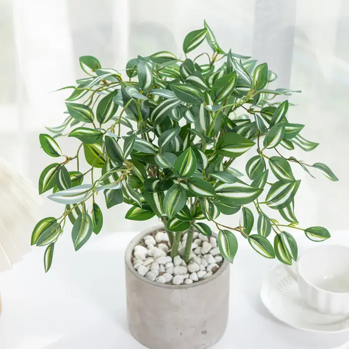 Plante Bonsaï Artificielle Verte pour Décoration Intérieure (Coin de Maison