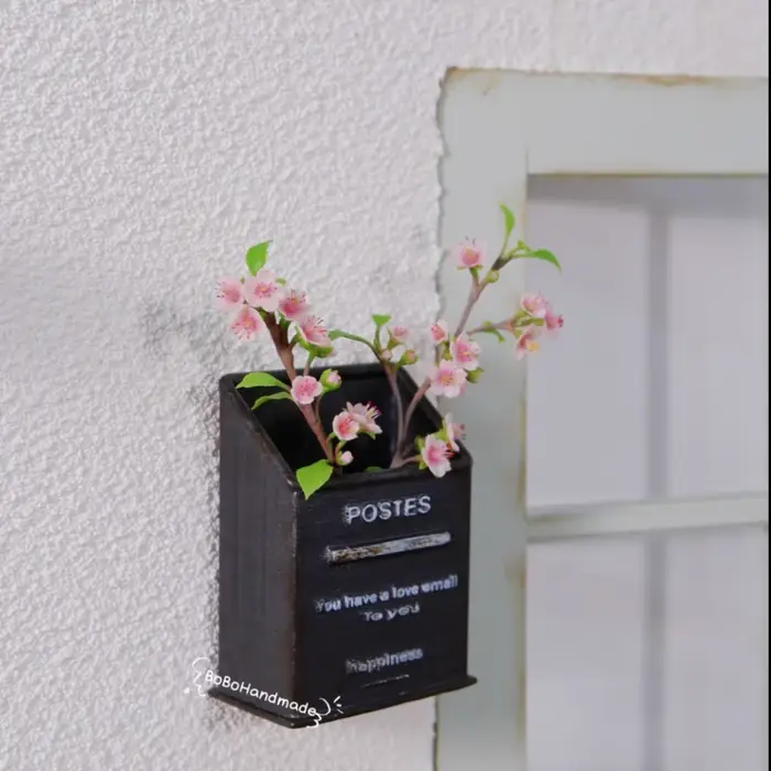 Mini Pots de plantes en argile faits à la main