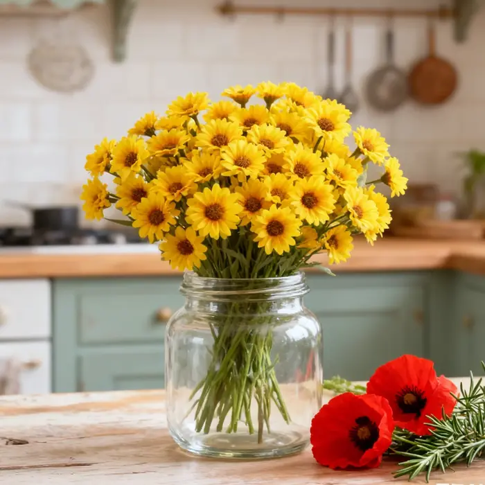 Fleurs Artificielles en Soie