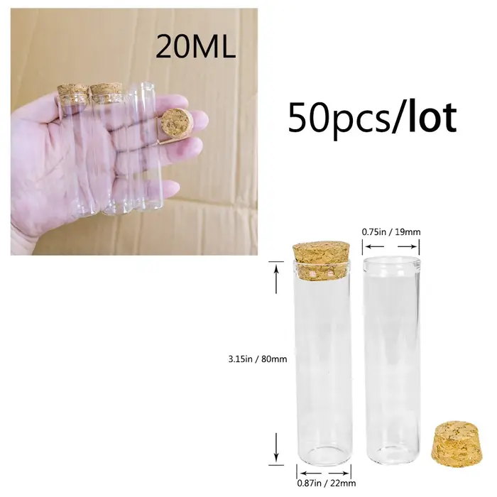 Bouteilles en verre avec bouchon
