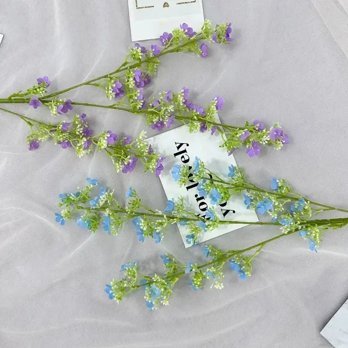 Fausses fleurs artificielles pour décoration de mariage