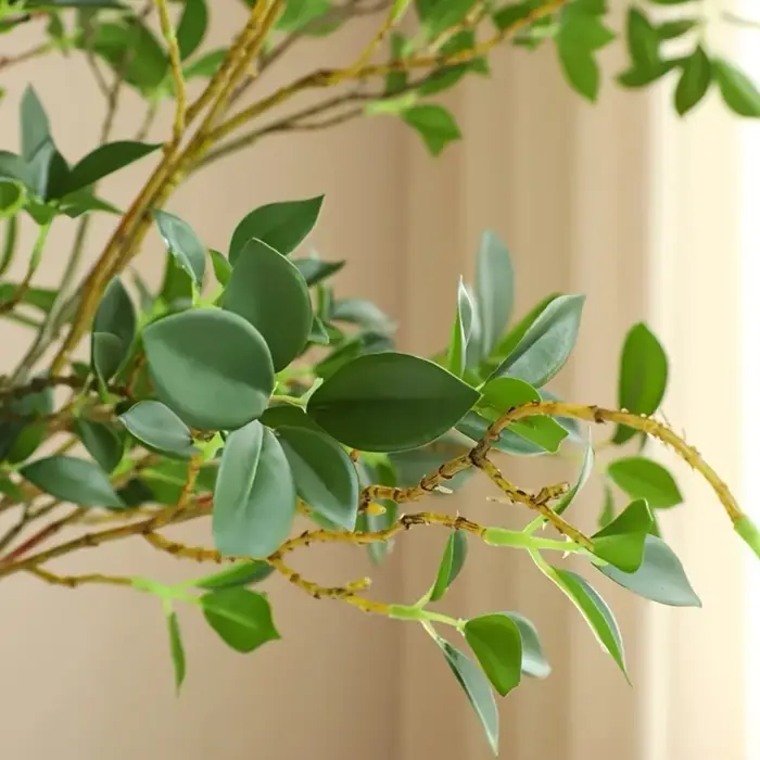 Lot de 3 feuilles de Ficus artificielles de 73 cm