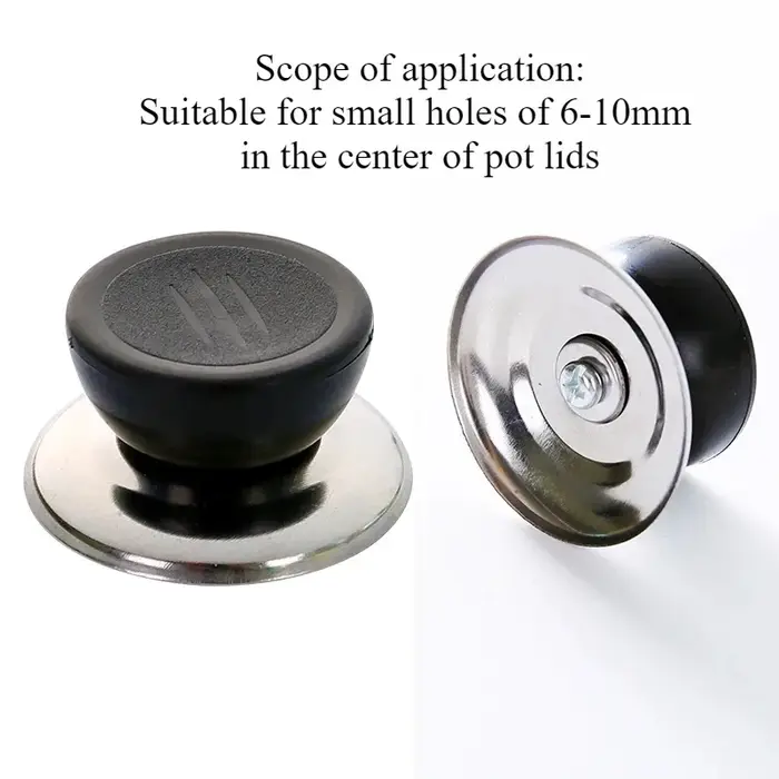 1/2/4 pièces Bouton universel en plastique pour couvercle de pot