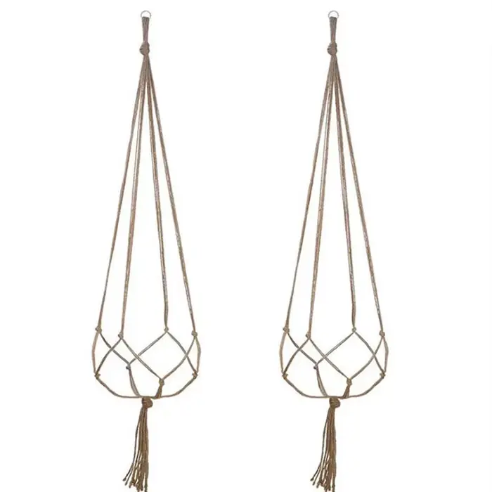 ConfronPlant-Cintre de plante en macramé fait à la main