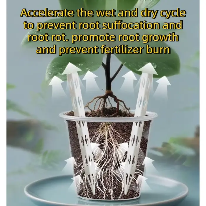 Tuyaux de drainage pour plantes en pot