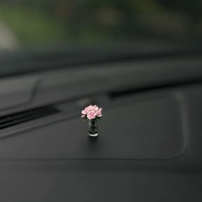 Mini Vase à roses et tournesol