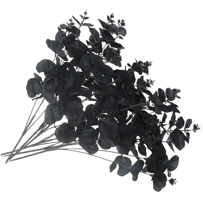 Feuilles d'argent plantes artificielles mariage mariée bouquets maison vase jardin table à manger intérieur extérieur bricolage cadeau boîte décor scrapbooks