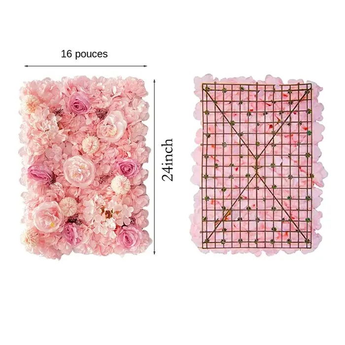 Fleurs de roses en soie 3D