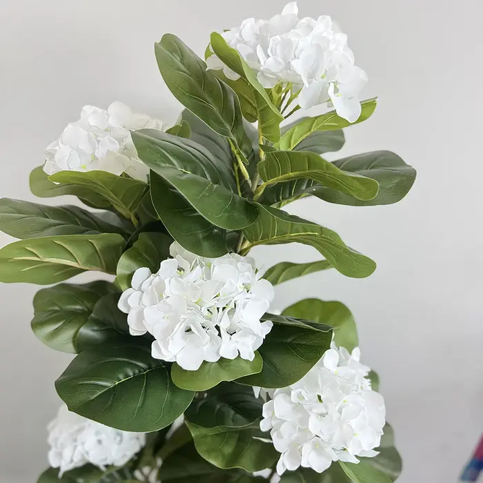 Arbre artificiel en figuier à feuilles de violon de 1