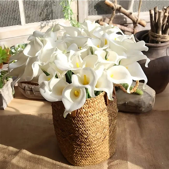 Bouquet de fleurs artificielles en PU