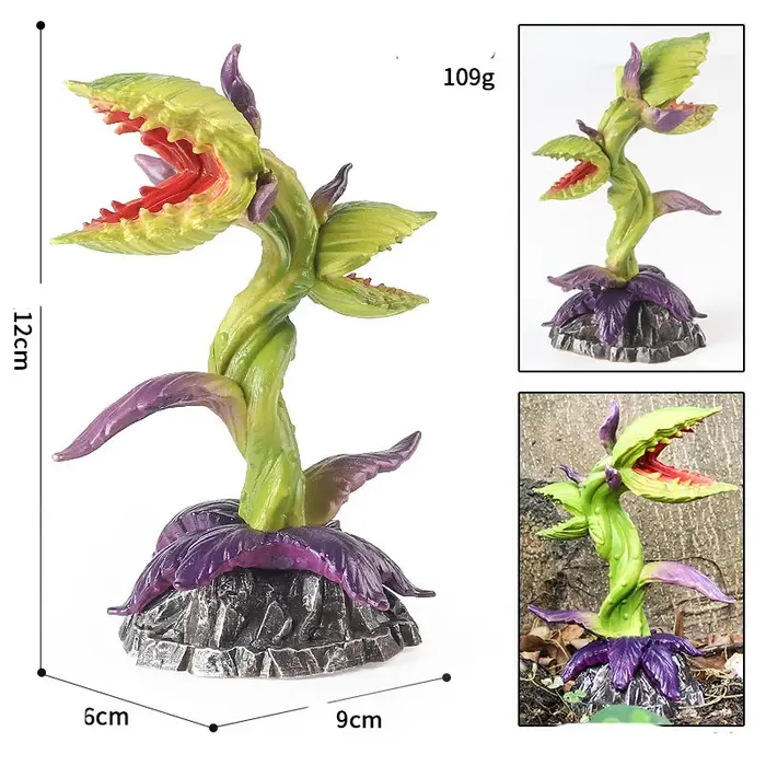 Simulation plante solide ornement champignon vénus piège à mouche Carnegiea Gigantea jardin pot de fleurs décor à la maison Miniatures