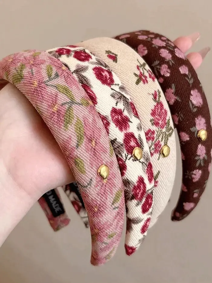 Bandeau floral français pour la saint-valentin pour femmes