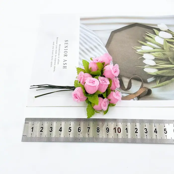 Mini Bouquet de Fleurs Artificielles InjRose