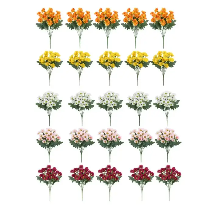 Fausses fleurs réalistes