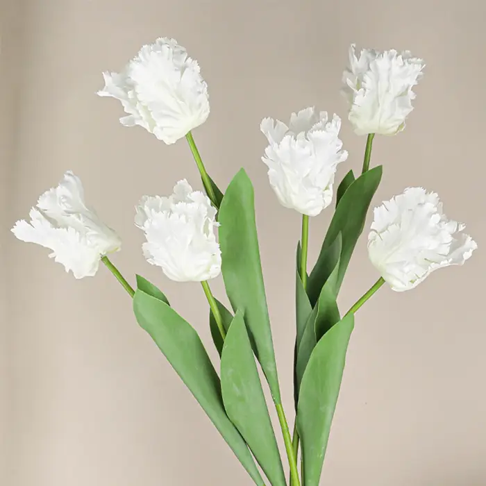 Branche de tulipe perroquet 3D de luxe