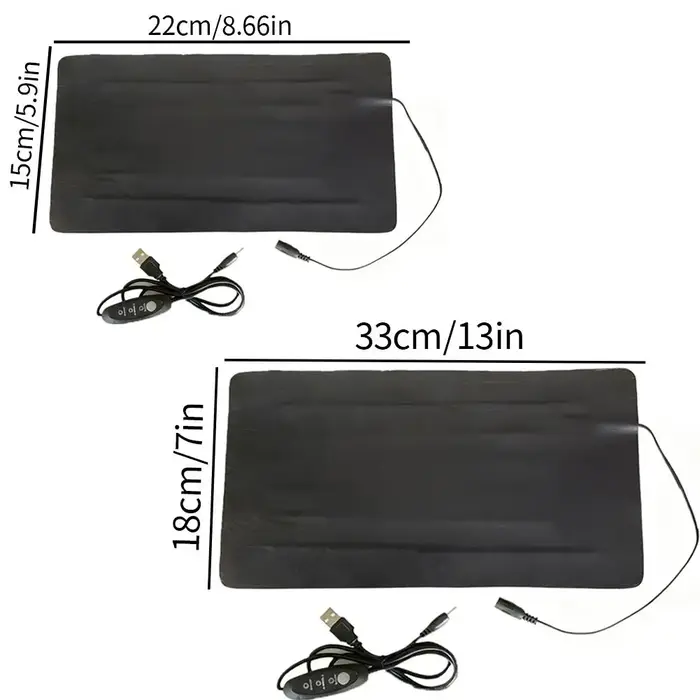 Tapis chauffant pour plantes en cuir PU