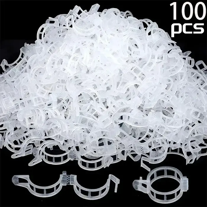 Clips de Support pour plantes, Protection de vigne en plastique réutilisable, outils de fixation de 