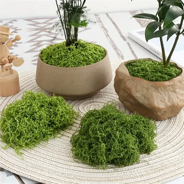 Mousse artificielle de simulation de micro paysage pour plantes en pot